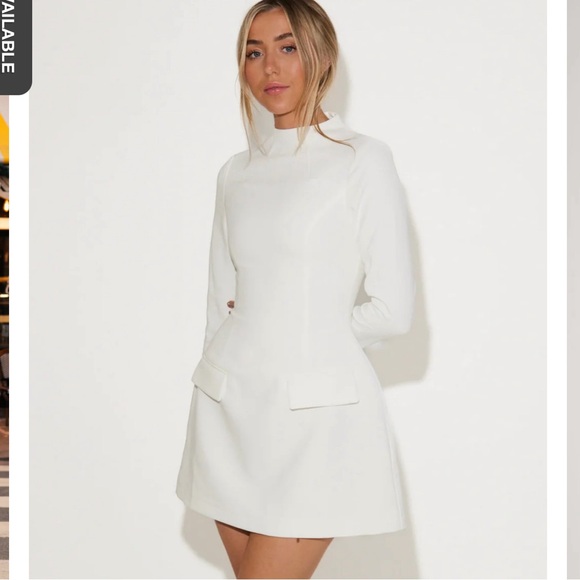 Muse — White Long Dress main image 1